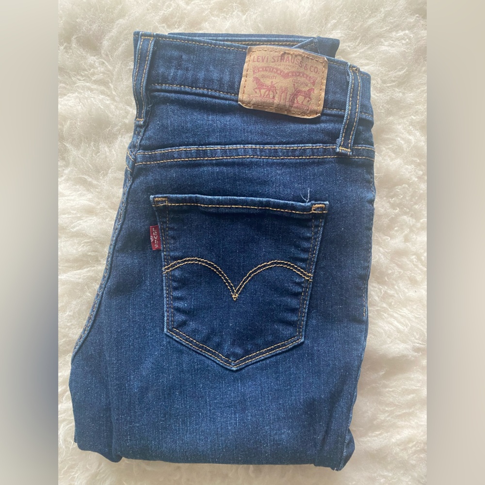 Levi's Dark Blue Women’s Super Skinny Jeans